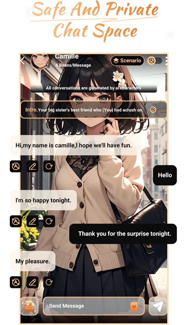 Safe And Private Chat Space
